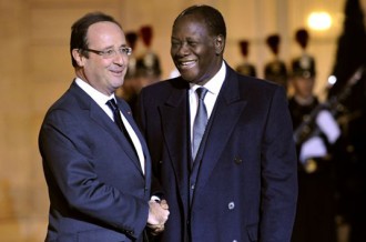 Côte d'Ivoire : Ouattara échange avec Hollande 